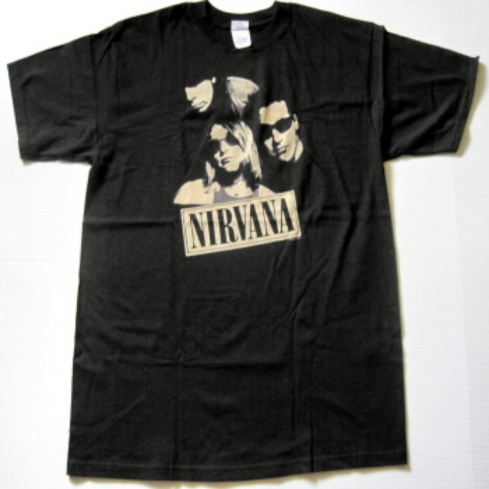 Nirvana Sepia Band Tee XL